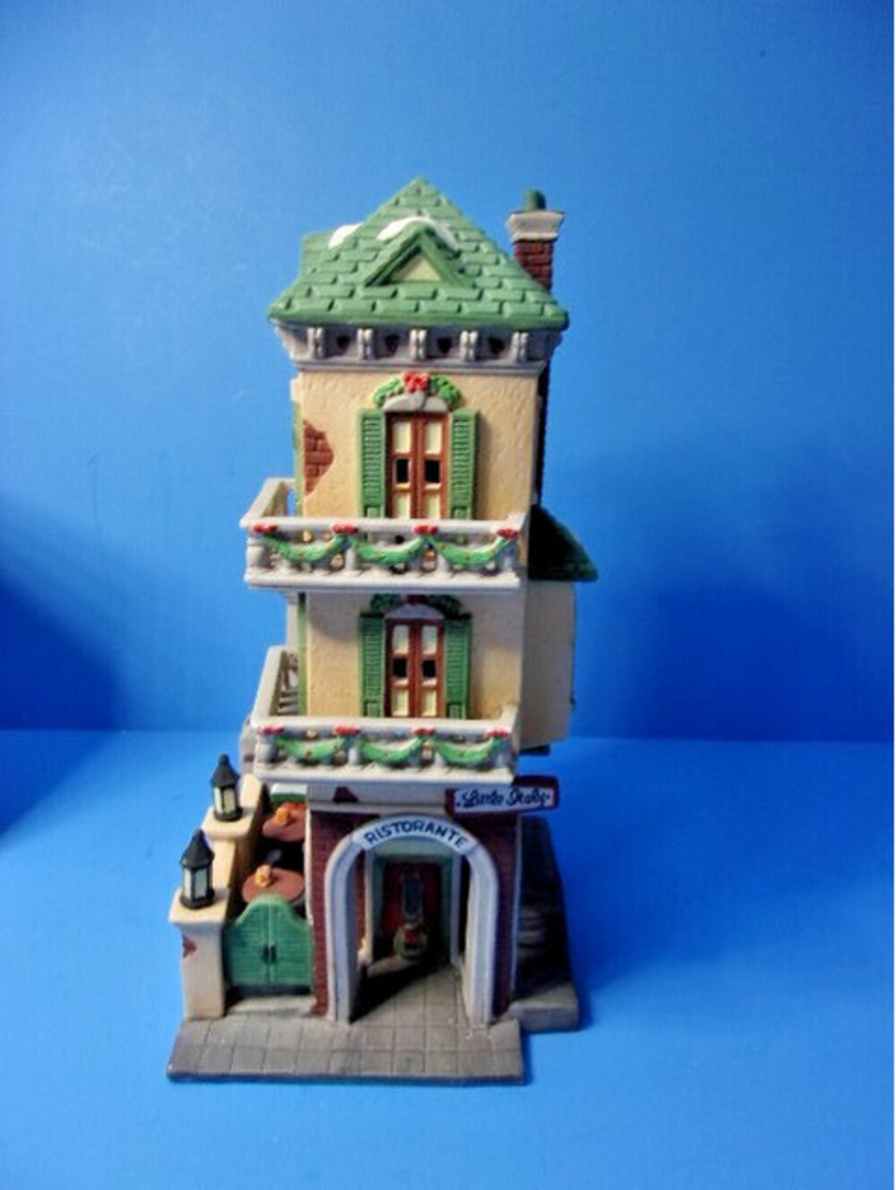 Dept 56 Christmas in the City #5538-7 Little Italy Ristorante Retired Light IOB - Picture 2 of 12